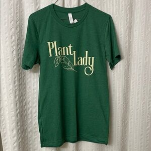 Green 'Plant Lady' T-Shirt